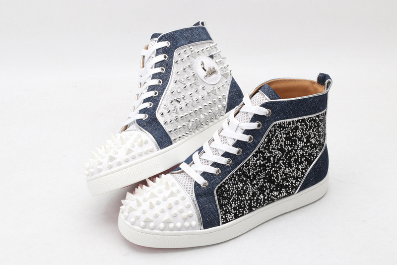 chian louin high top sneaker
