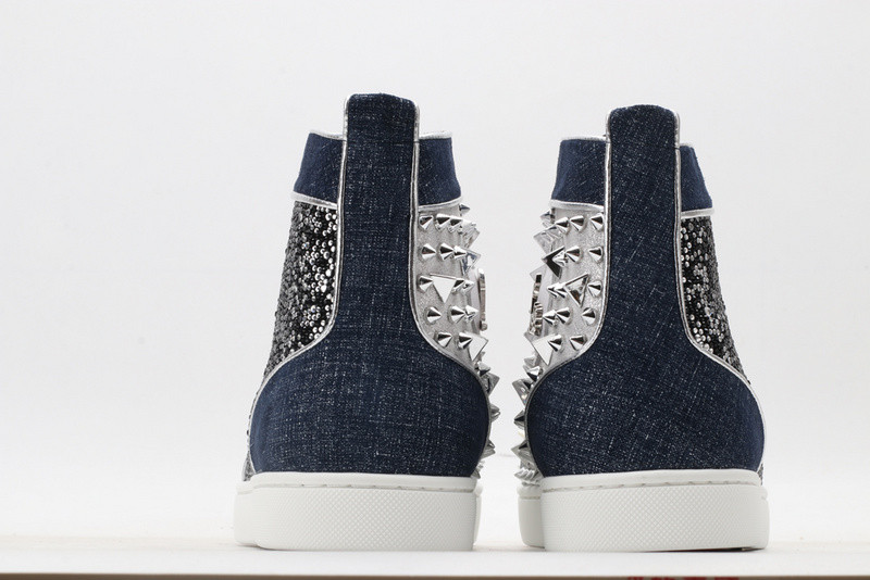 chian louin high top sneaker