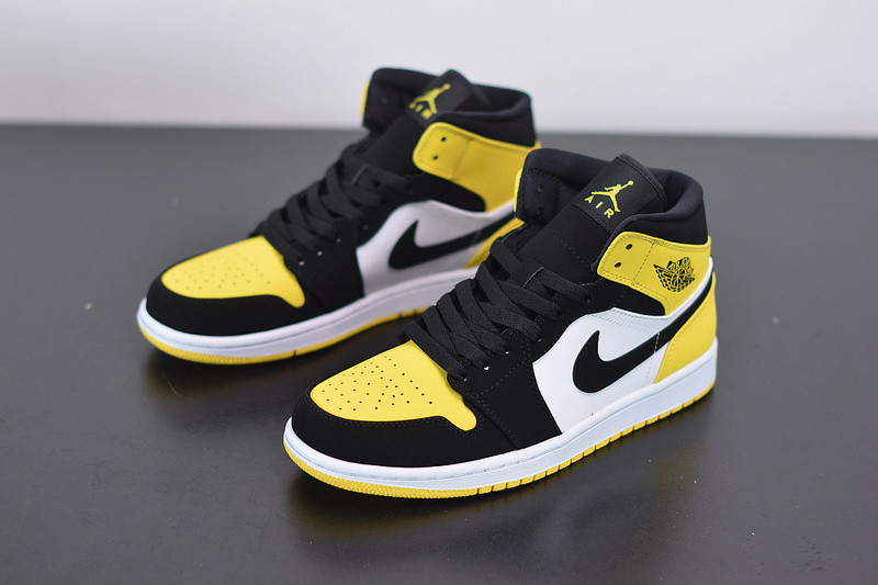 air jordan 1 mid se "yellow toe" 852542-071