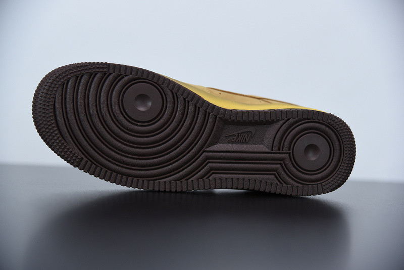 nike air force 1 low wheat dark mocha dc7504-700