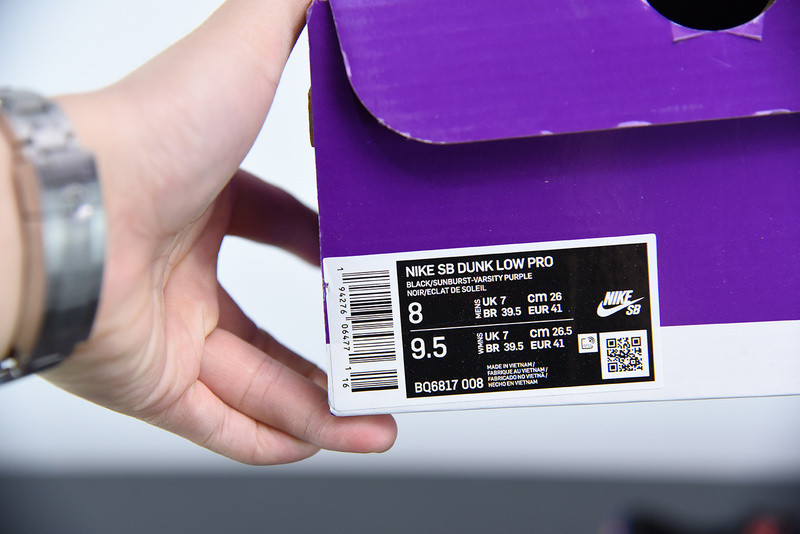 nike dunk low sb sp bq6817-008