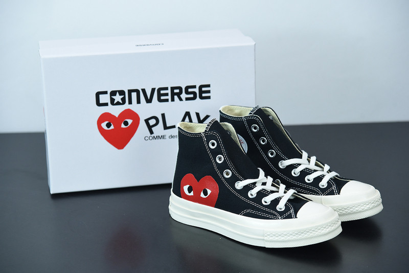 cdg play x converse