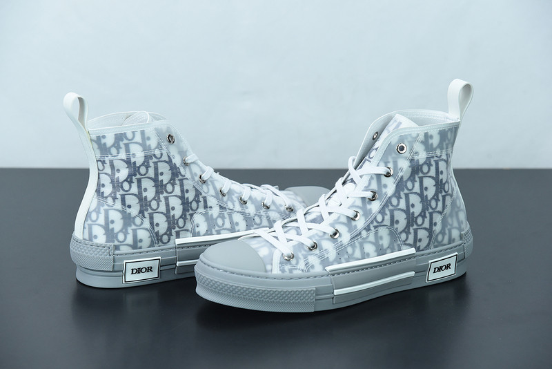 dio* b23 oblique high-top sneaker