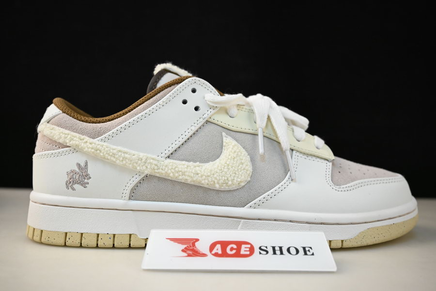 nike dunk low ''year of the rabbit - white taupe'' fd4203-211