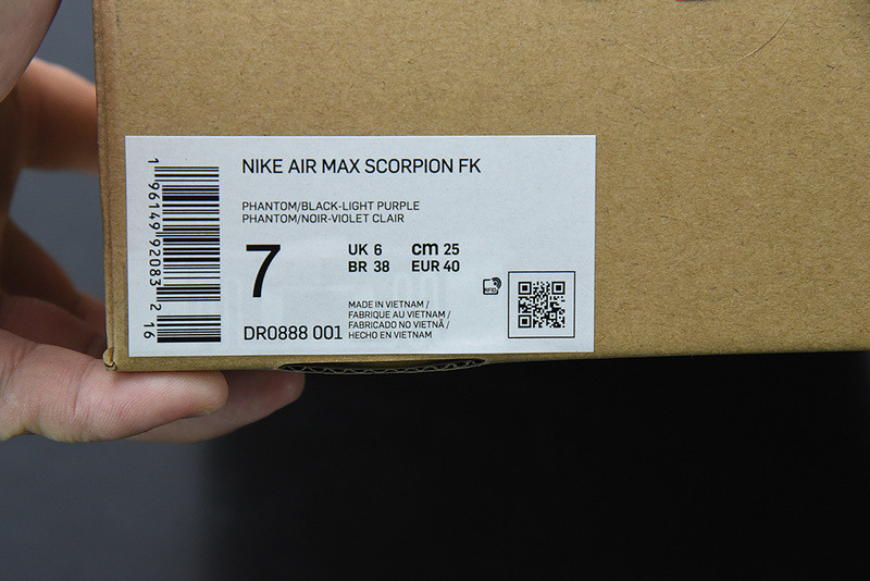 nike air max scorpion “black” dr0888-001