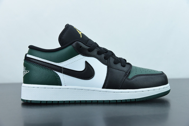 air jordan 1 low ''green toe'' 553558-371