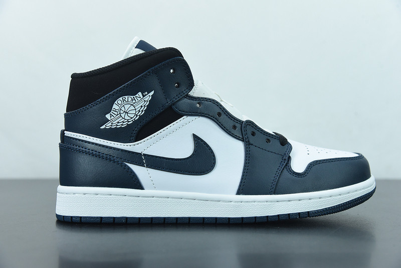 air jordan 1 mid “dark teal” 554724-411
