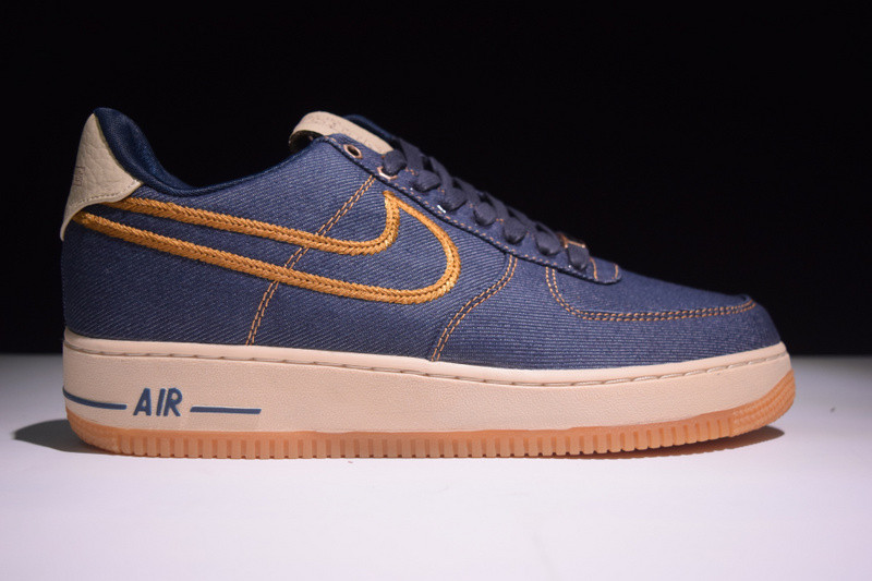 nike air force 1 low premium "denim" 318775-404