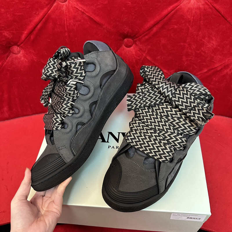 lanvin curb sneaker