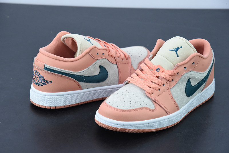 air jordan 1 low “light madder root” dc0774-800