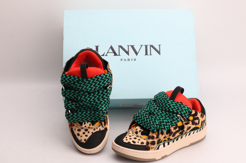 lanvin curb sneaker