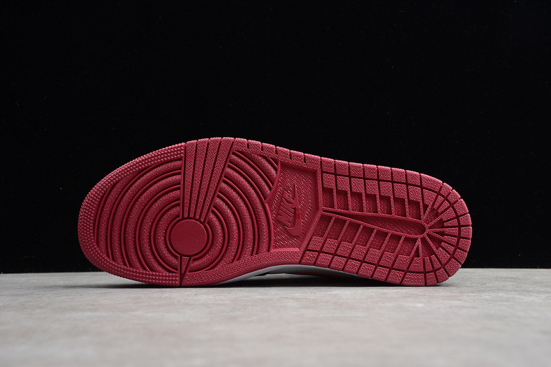 air jordan 1 mid se black dark beetroot（w）cz4385-016