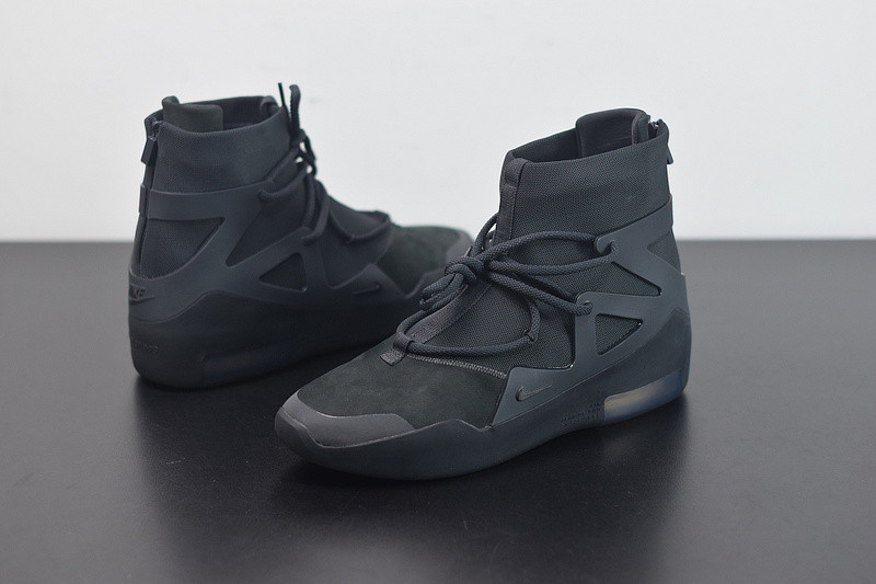 nike confirms air fear of god 1 “triple black” ar4237-005