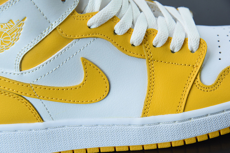 air jordan 1 mid “university gold” bq6472-117
