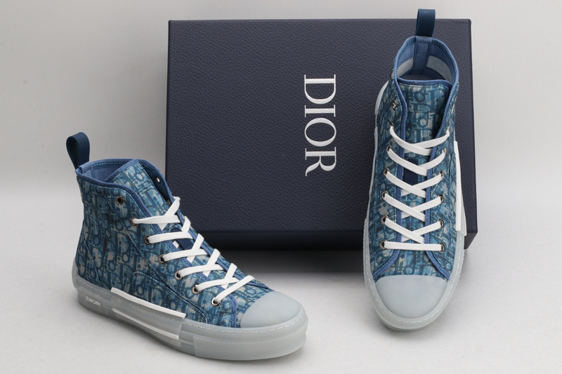 dio* b23 oblique high-top sneaker