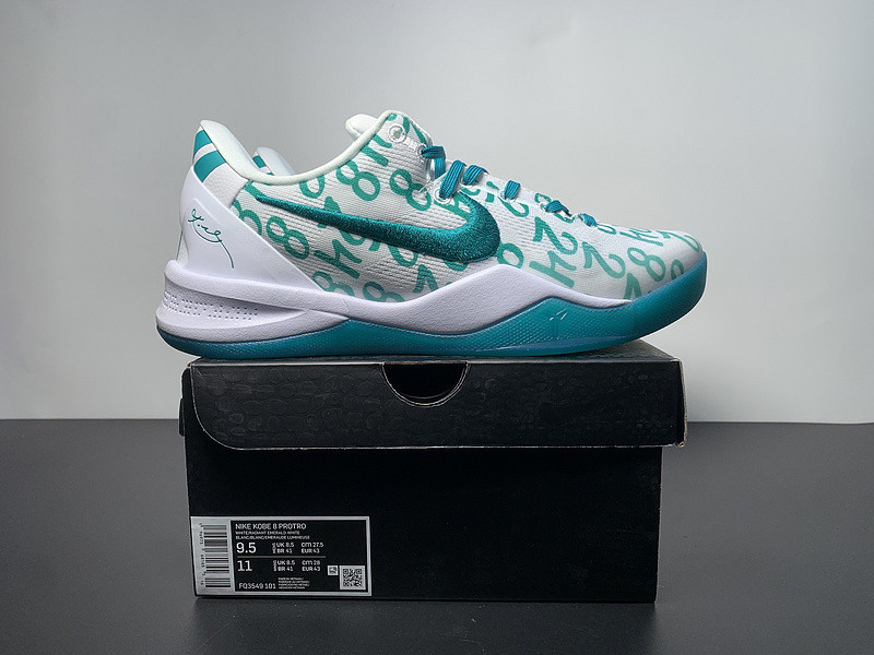 nike kobe 8 protro radiant emerald fq3549-101
