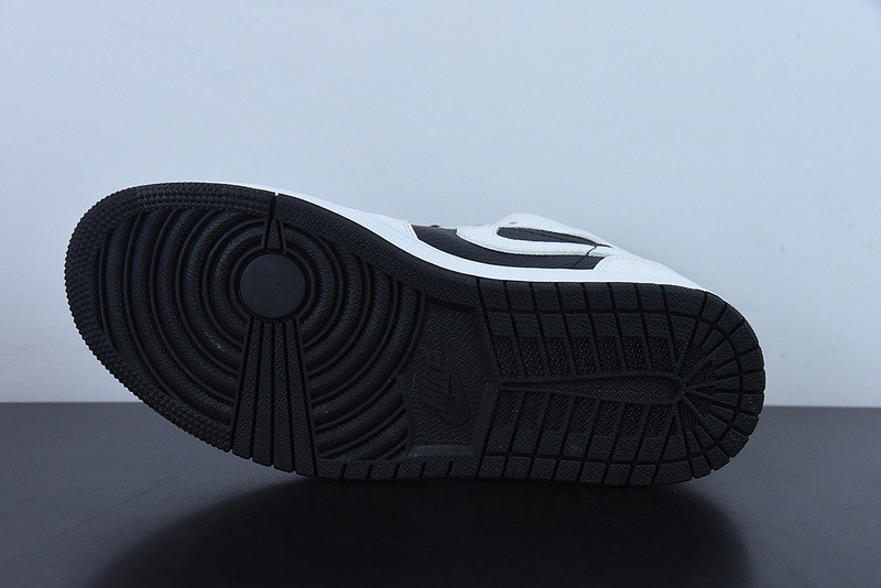 air jordan 1 mid split black white (w) dr0501-101