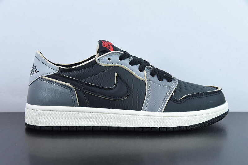 air jordan 1 retro low og ex ''dark smoke grey'' dv0982-006