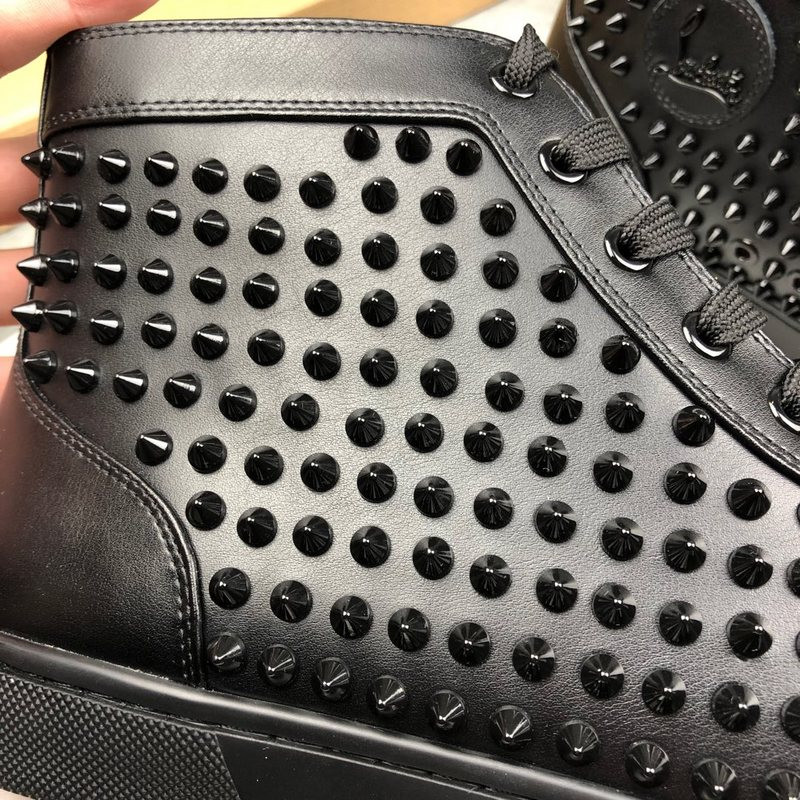 chian louin high top sneaker