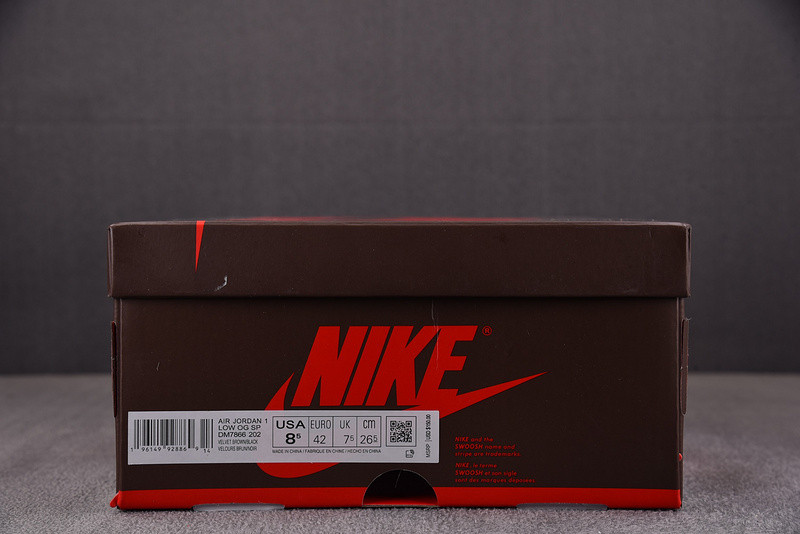 TRAVIS SCOTT X AIR JORDAN 1 LOW DM7866-202