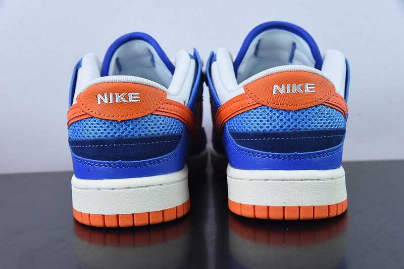 nike dunk low scrap knicks dm0128-100