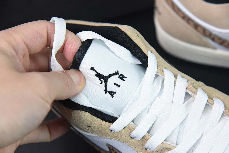 air jordan 1 low brown elephant dz4130-201