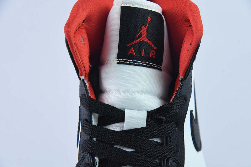 air jordan 1 mid black gym red bq6472-061