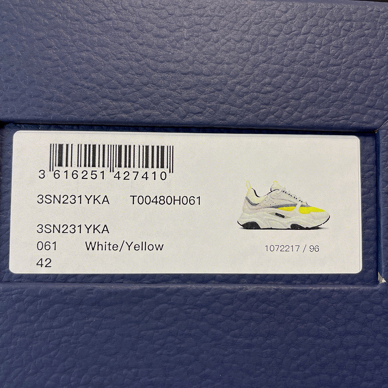 dio* homme b22 trainer sneaker