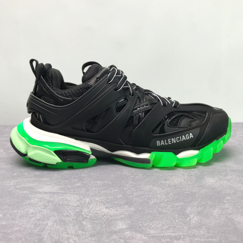 bc track mule clear sole sneakers 3.0 led