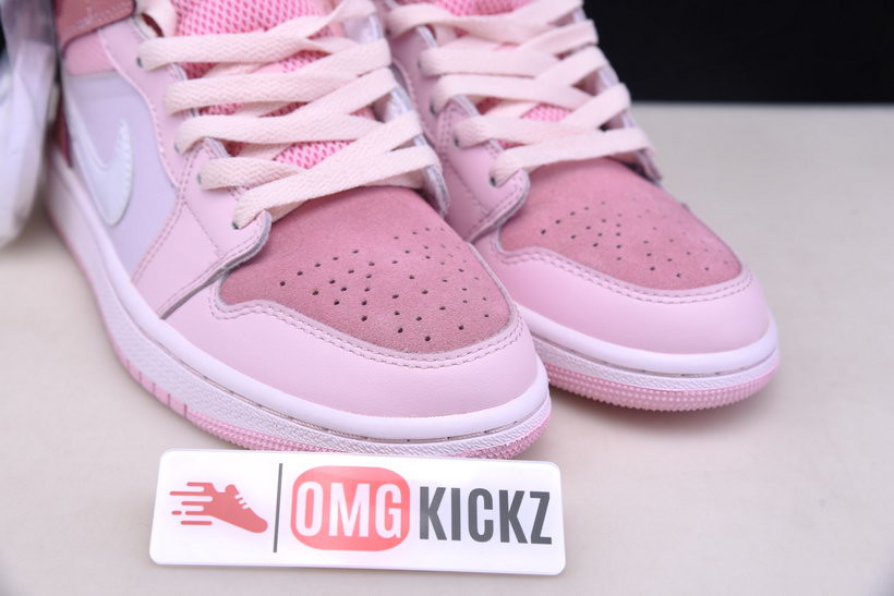 air jordan 1 mid air “digital pink” cw5379-600