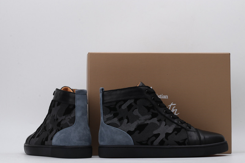 chian louin high top sneaker